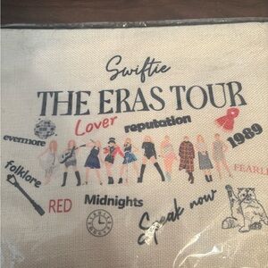 Taylor Swift the eras tour swiftie makeup bag